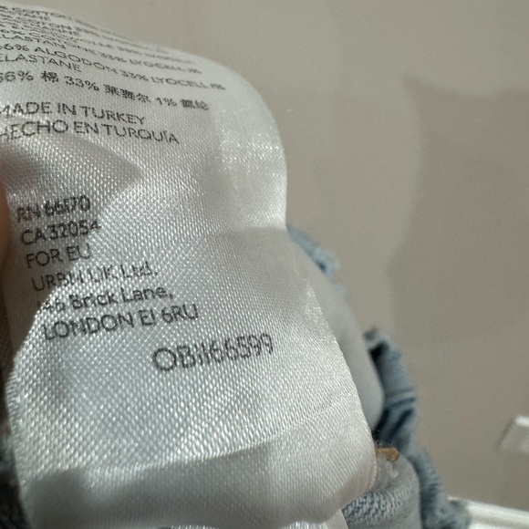 Free People Powell boyfriend pull on jeans size M - Picture 11 of 12